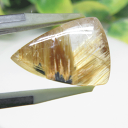【天然石】太陽ルチルクォーツ☆ルース☆8.39ct☆ブラジル☆鑑賞☆コレクション☆動画あり