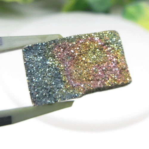 【天然石】レインボーパイライト☆12.54ct☆ロシア☆ルース☆ポスト投函☆動画あり 【天然石】レインボーパイライト☆12.54ct☆ロシア☆ルース☆ポスト投函☆動画あり