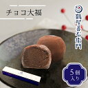 【P最大9倍★スーパーSALE】 チョコ大福 5個入 和菓子 お菓子 スイーツ ギフト おしゃれ お取り寄せ 和洋菓子 洋菓子