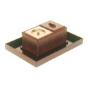廻し香炉セット(オトシ蓋付) 漆好塗