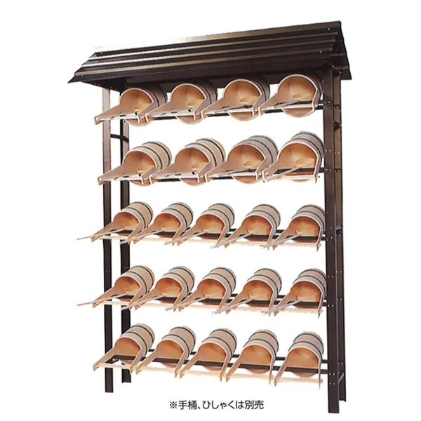 アルミ製手桶棚DXPART一2