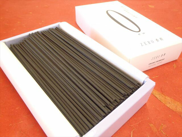 【お線香/微煙香】【お墓参り用品】【お供え物】【仏壇】ZERO香料（白）130g 5箱セット