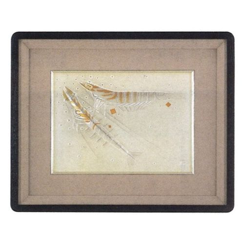 パネル 尾長 保 作 えび