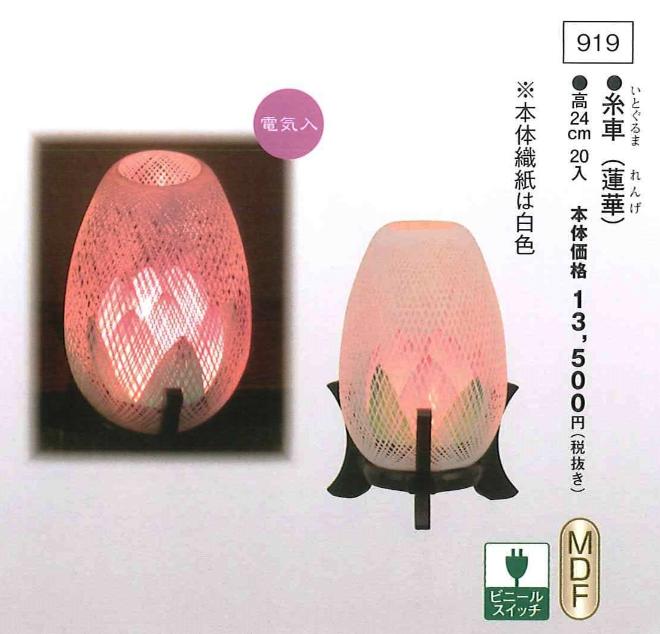 糸車（蓮華） （高24cm）