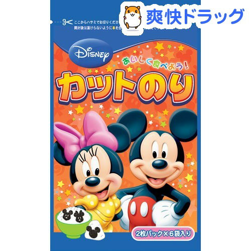 ミッキー カットのりN CL(12切2枚*6袋入)