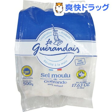 ゲランドの塩 細粒塩(500g)【オルタートレードジャパン】