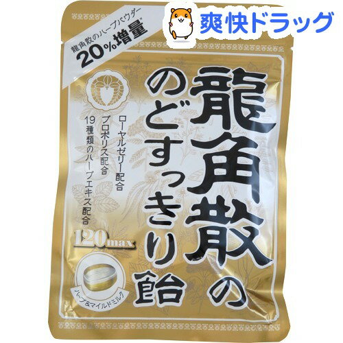 龍角散ののどすっきり飴120max　袋(88g)【龍角散】