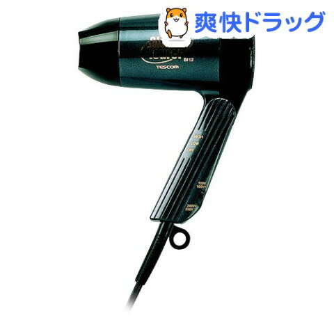 テスコム ヘアードライヤー ブラック BI12-K(1セット)【テスコム】