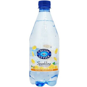 クリスタルガイザー スパークリング オレンジ (無果汁・炭酸水)(532ml*24本入)【クリスタルガイザー(Crystal Geyser)】