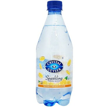 クリスタルガイザー スパークリング オレンジ （無果汁・炭酸水）(532ml*24本入)【クリスタルガイザー(Crystal Geyser)】