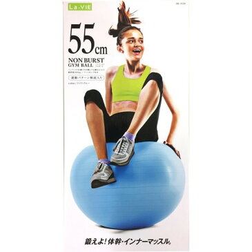 La.VIE ノンバーストジムボール 55cm ライトブルー(1コ入)【La.VIE】