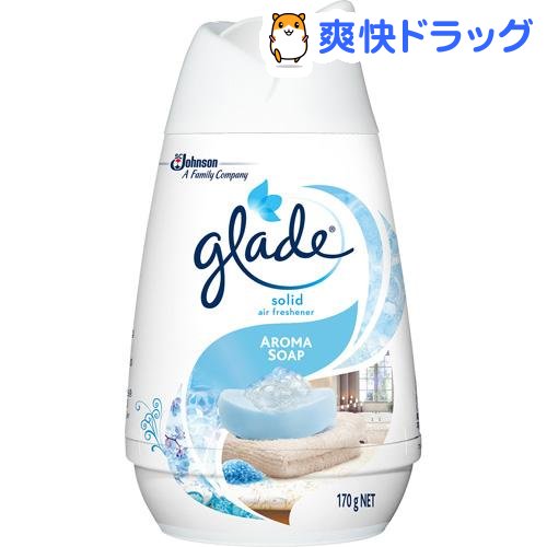 グレード ソリッドエアフレッシュナー アロマソープの香り(170g)【グレード(Glade)】