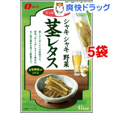 シャキシャキ野菜茎レタス さっぱり梅しそ味(35g*5コ)【なとり】