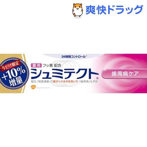 【在庫限り】薬用シュミテクト 歯周病ケア 増量(99g)【シュミテクト】[シュミテクト 歯周病ケア]