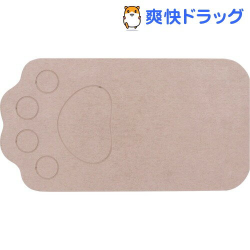 さらっと珪藻土マット ペット用 ブラウン ND-9151(1コ)