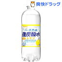 サンガリア 天然水強炭酸水レモン(500mL*24本入)【サンガリア 天然水炭酸水】