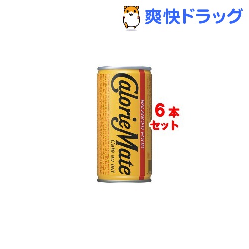 カロリーメイト 缶 カフェオレ味(200mL*6本入)【カロリーメイト】