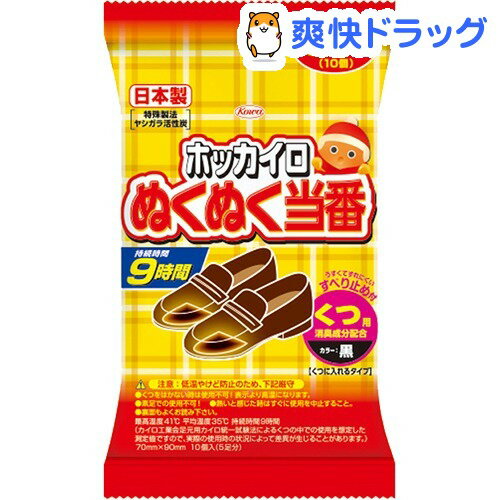 ホッカイロ ぬくぬく当番 くつ用(5足分)【ホッカイロ ぬくぬく当番】