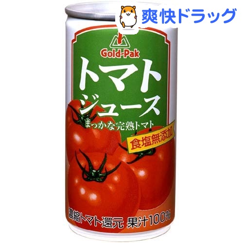 ゴールドパック トマトジュース 還元 食塩無添加(190g*30本入)