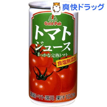 ゴールドパック トマトジュース 還元 食塩無添加(190g*30本入)