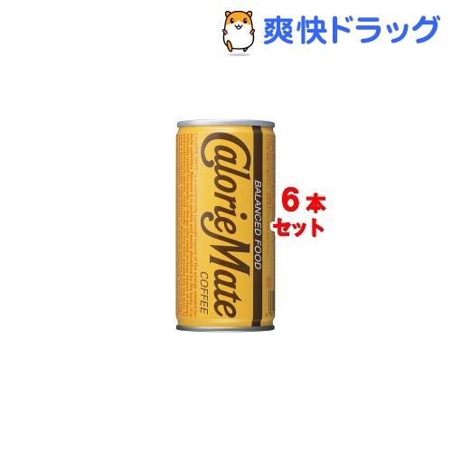 カロリーメイト 缶 コーヒー味(200mL*6本入)【カロリーメイト】