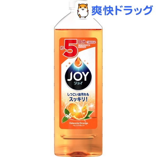 ジョイ コンパクト バレンシアオレンジの香り 特大 つめかえ用(770mL)【ジョイ(Joy)】