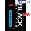 ブラック カツオ・マグロ ゼリー仕立て しらす入り(80g*10コセット)【ブラック(ペットフード)】