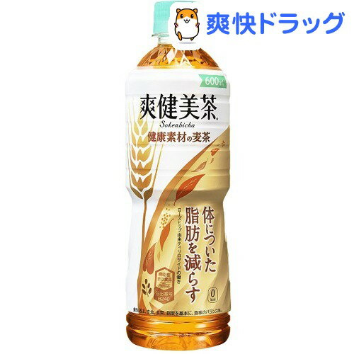 爽健美茶 健康素材の麦茶(600mL*24本入)【爽健美茶】