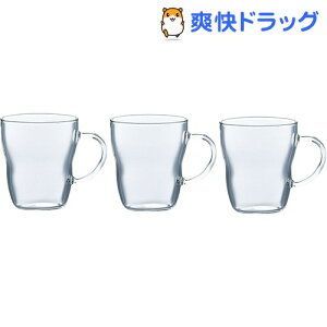 耐熱グラス マグカップ 食洗機対応 TH-401-JAN(330ml*3コ入)