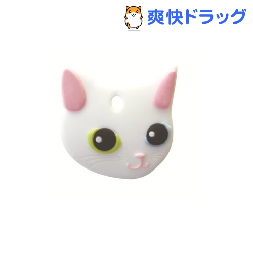 フィールドポイント ペットキーカバー 猫 白(1コ入) フィールドポイント ペットキーカバー 猫 白(1コ入)