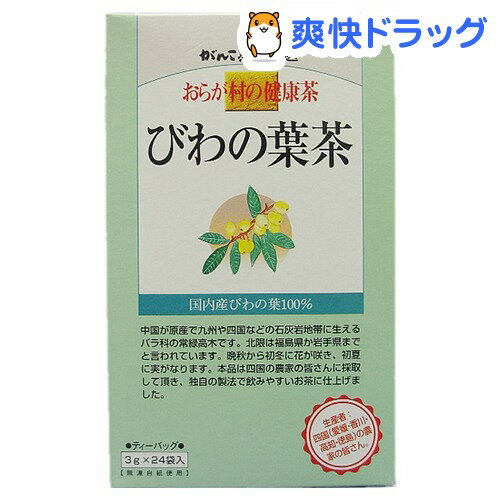 おらが村の健康茶 びわの葉茶(3g*24袋入)【おらが村】