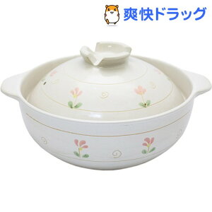なごみ花 ふきこぼれにくい土鍋 10号 5〜6人用 約30cm(1コ入)