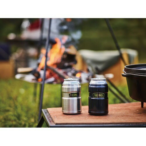サーモス アウトドア 保冷缶ホルダー0.35L用 ミッドナイトブルー ROD-002 MDB(1コ入)【サーモス(THERMOS)】[水筒]