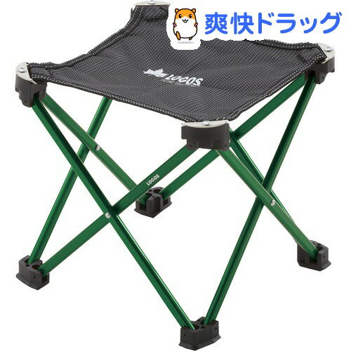 ロゴス 7075キュービックチェア(グリーン)(1台)【ロゴス(LOGOS)】