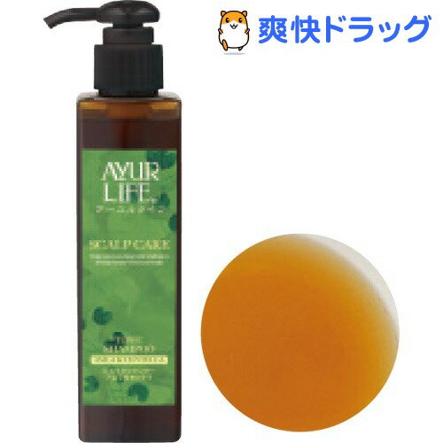 アーユルライフ スカルプケア トニックシャンプー アムラ＆センテラ(200mL)【生活の木 アーユルヴェーダ】【送料無料】