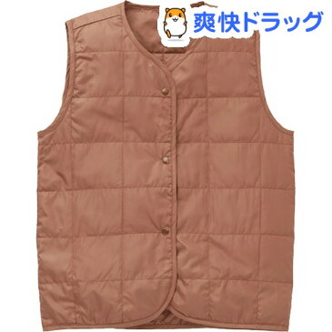 コンパクト・ダウンベスト L ライトブラウン(1枚入)