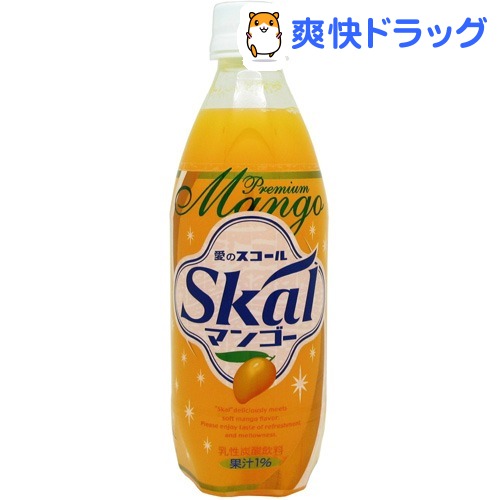 スコール マンゴー(500mL*24本入)【HLS_DU】 /【スコール】[炭酸飲料 Skal]【送料無料】