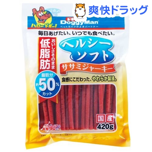 ドギーマン ヘルシーソフトササミジャーキー(420g)【ドギーマン(Doggy Man)】