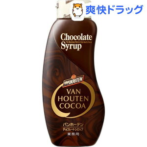 バンホーテン チョコレートシロップ 業務用(630g)【バンホーテン】