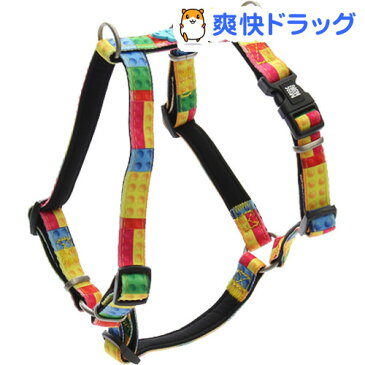 マックス&モーリー 犬ハーネス カラフルブロック S(1個)【マックス&モーリー】