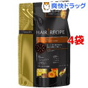 ヘアレシピ ハニーアプリコット エンリッチモイスチャーレシピ シャンプー 詰替用(330ml*4袋セット)【ヘアレシピ(HAIR RECIPE)】