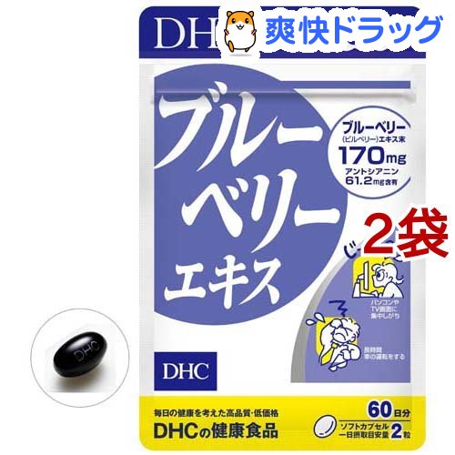 DHC ブルーベリーエキス 60日分(120粒入*2コセット)【DHC サプリメント】