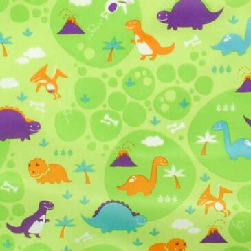 バンキンス ジュニアビブ USA発食事用防水ジュニアビブ 1〜3歳 Dinos(1枚入)【バンキンス(bumkins)】