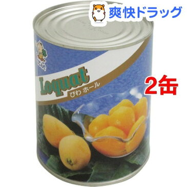 びわホール 中国産 2号缶(850g*2コセット)【こてんぐ】