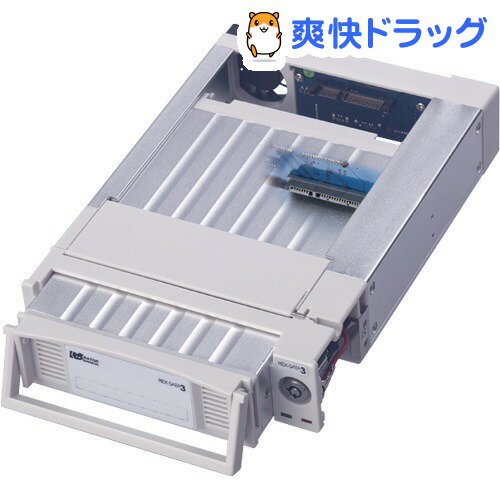 SATAリムーバブルケース・内蔵タイプ ライトグレー SA3-RC1-LGX(1セット)