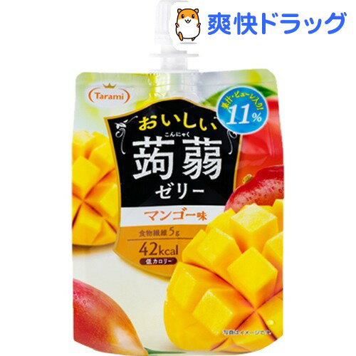 おいしい蒟蒻ゼリー マンゴー味(150g*6コ入)【たらみ】