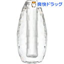 XZY 割れない花瓶 一輪挿し カット クリア PC-F035CL(1個)【XZY(エグジー)】