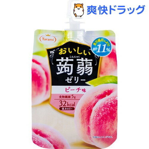 おいしい蒟蒻ゼリー ピーチ味(150g*6コ入)【たらみ】