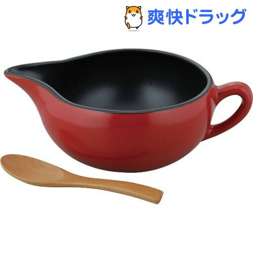 楽チンクック カレー＆シチューポット 2人用 レッド RR-6282(1コ入)【楽チンクック】[キッチン用品]