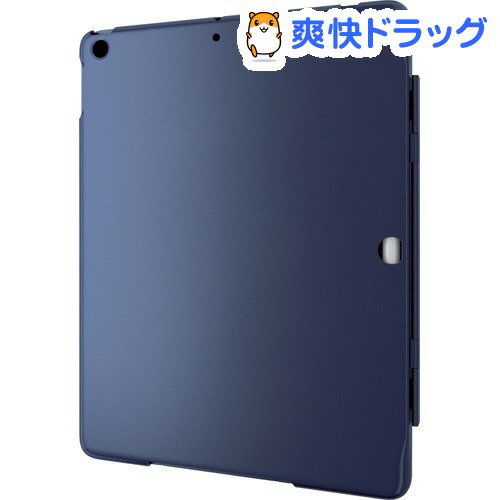 エレコム iPad ケース 10.2インチ 2019 ApplePencil収納 ネイビー TB-A19RPVFNV(1個)【エレコム(ELECOM)】